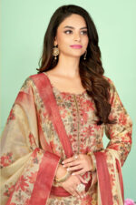 Chanderi Suit Set with Dupatta