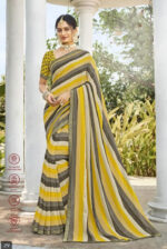 Georgette Multicolor Saree