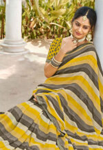 Georgette Multicolor Saree