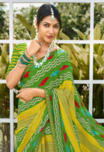 Chiffon Saree Multicolor